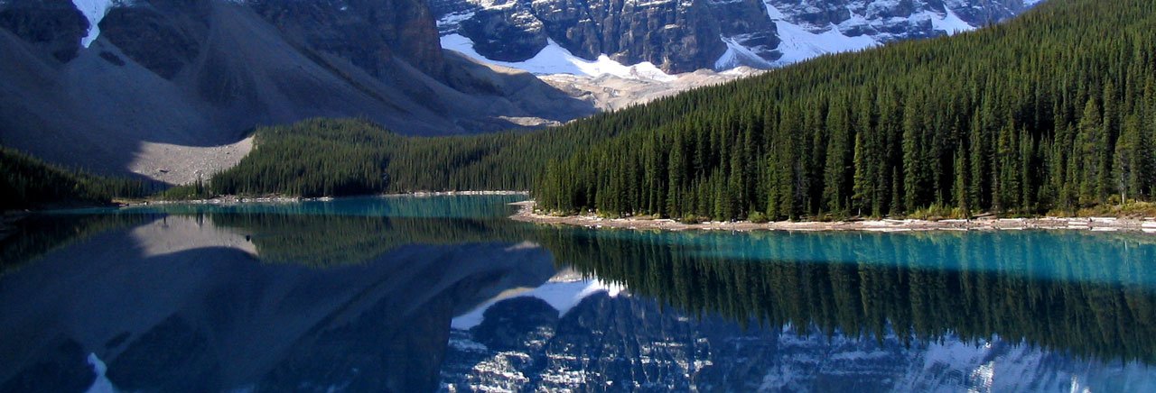 Valley of the Ten Peaks and Moraine Lake, Banff National Park, Canada